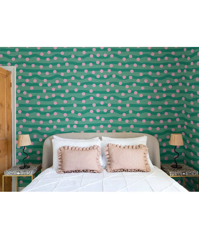 Polka Pop Dark Green