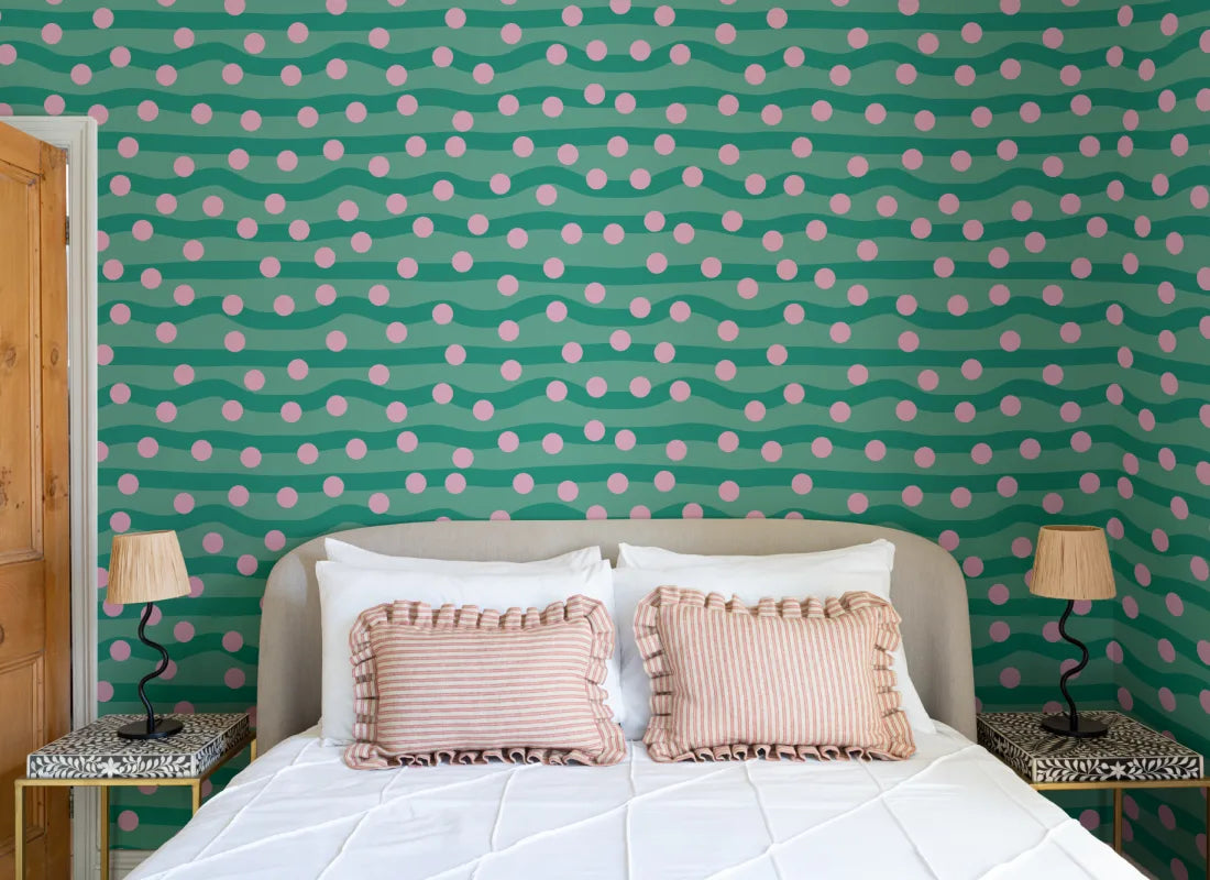 Polka Pop Dark Green