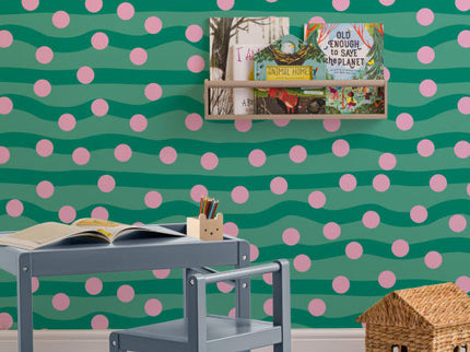 Polka Pop Dark Green