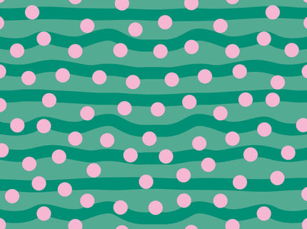 Polka Pop Dark Green