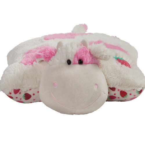 Original Sweet Scented Strawberry Cow Jumbo 30" Plush Pillow Pet