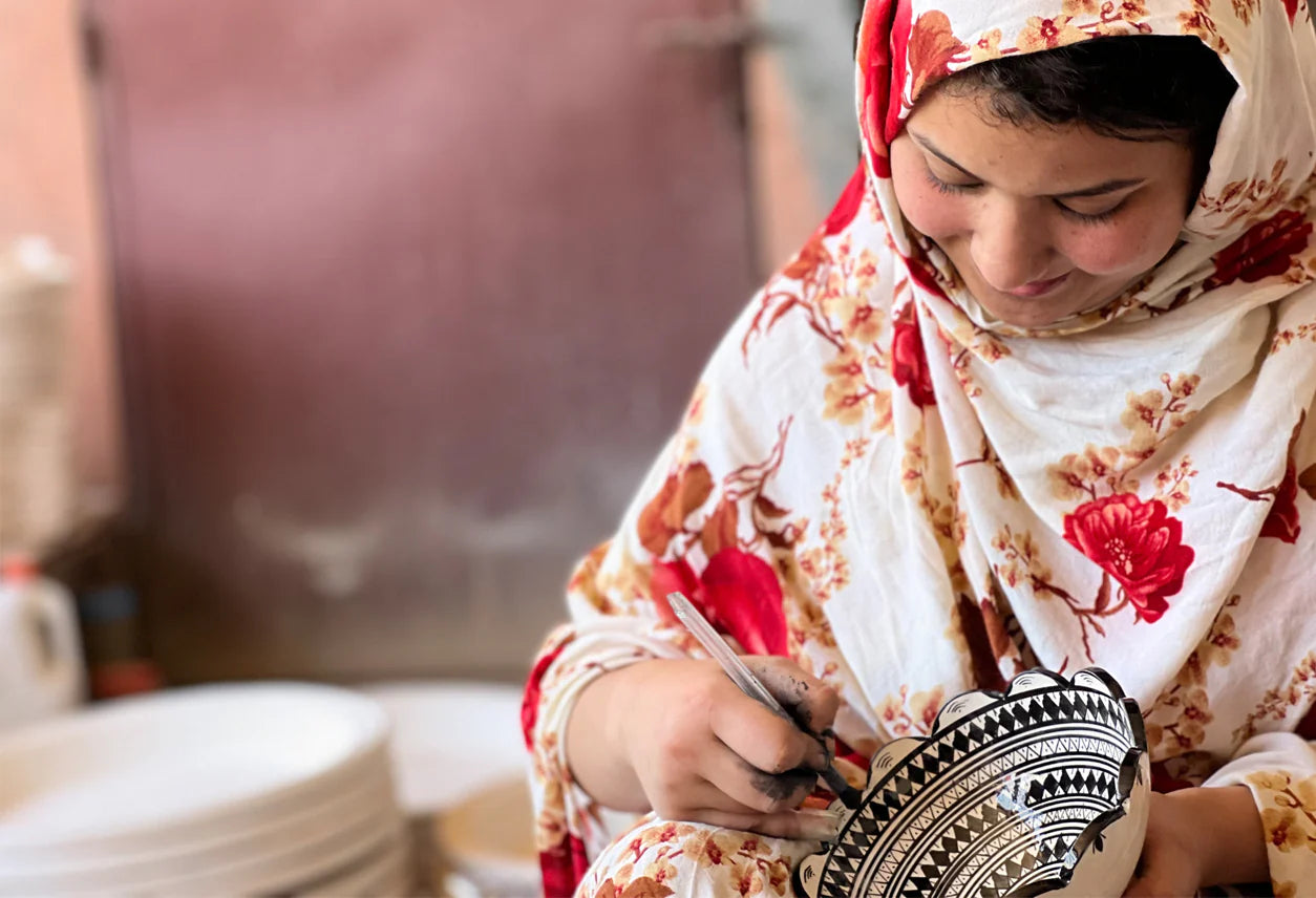 Moroccan Ceramic Nesting Bowls