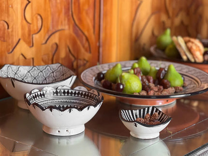 Moroccan Ceramic Nesting Bowls