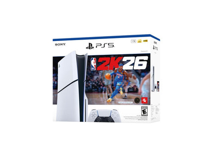 Sony PlayStation 5 Slim Disc Edition NBA 2K26 Bundle