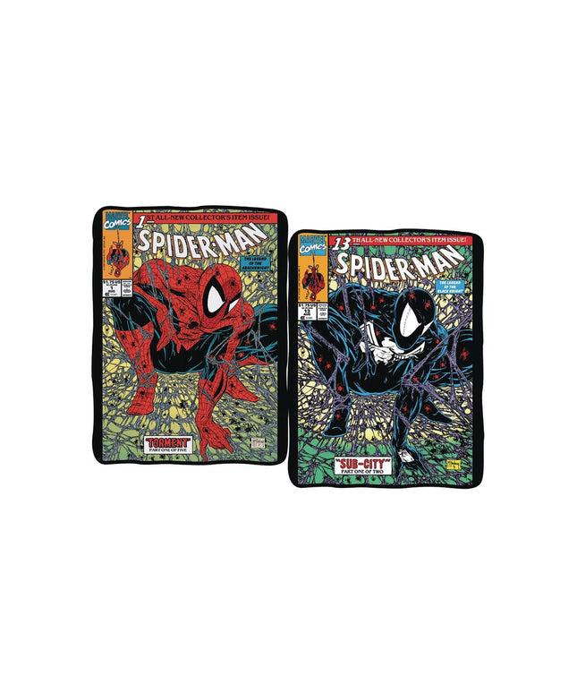 Spider-Man Double Sided Fleece Blanket San Diego Comic Con 2024 (Previews Exclusive)