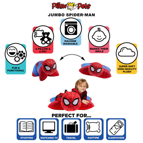 MARVEL Spider-Man Jumbo 30" Plush Pillow Pet