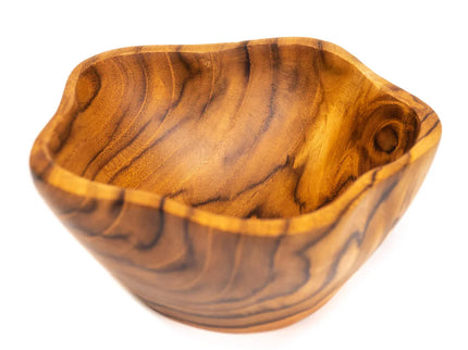 Star Teak Wood Bowl