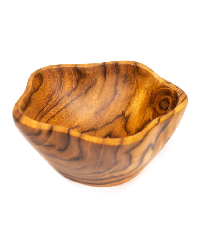 Star Teak Wood Bowl
