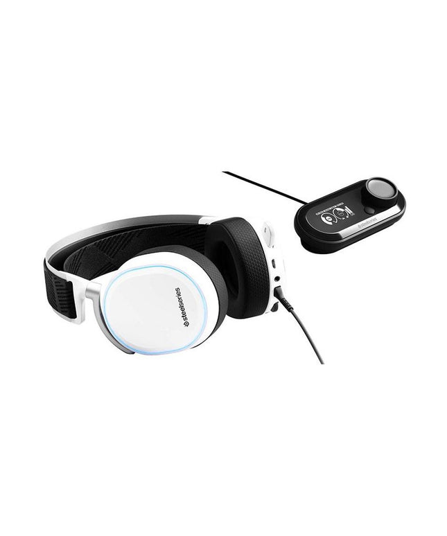 SteelSeries Arctis Pro and GameDAC Hi-Res White Wired Gaming Headset for PlayStation 4