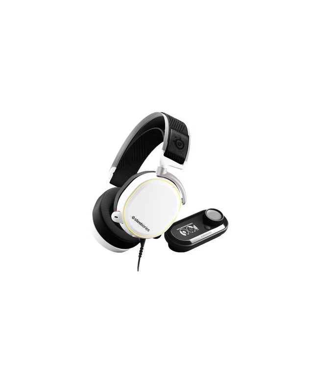 SteelSeries Arctis Pro and GameDAC Hi-Res White Wired Gaming Headset for PlayStation 4