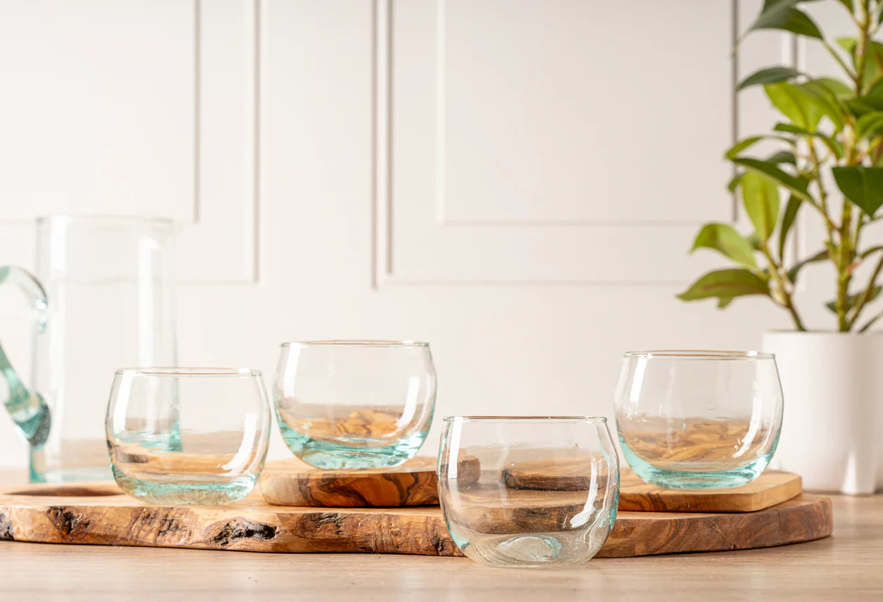 Moroccan Stemless Goblet - Set of 4