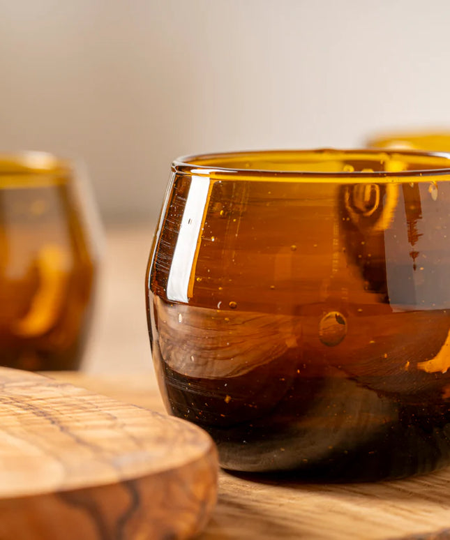 Moroccan Stemless Goblet - Set of 4