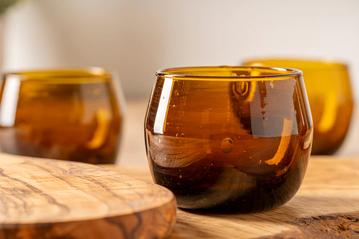 Moroccan Stemless Goblet - Set of 4