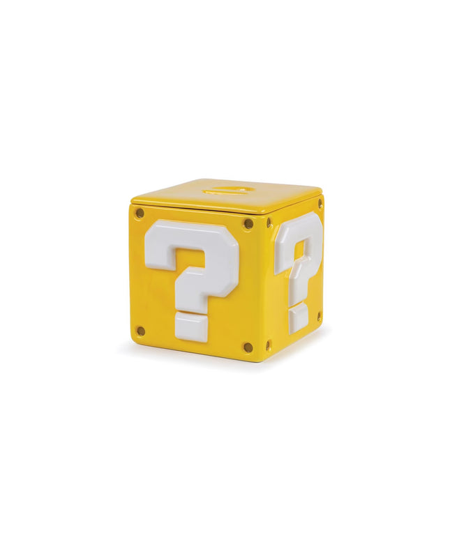 Super Mario Question Mark Block Coin Bank