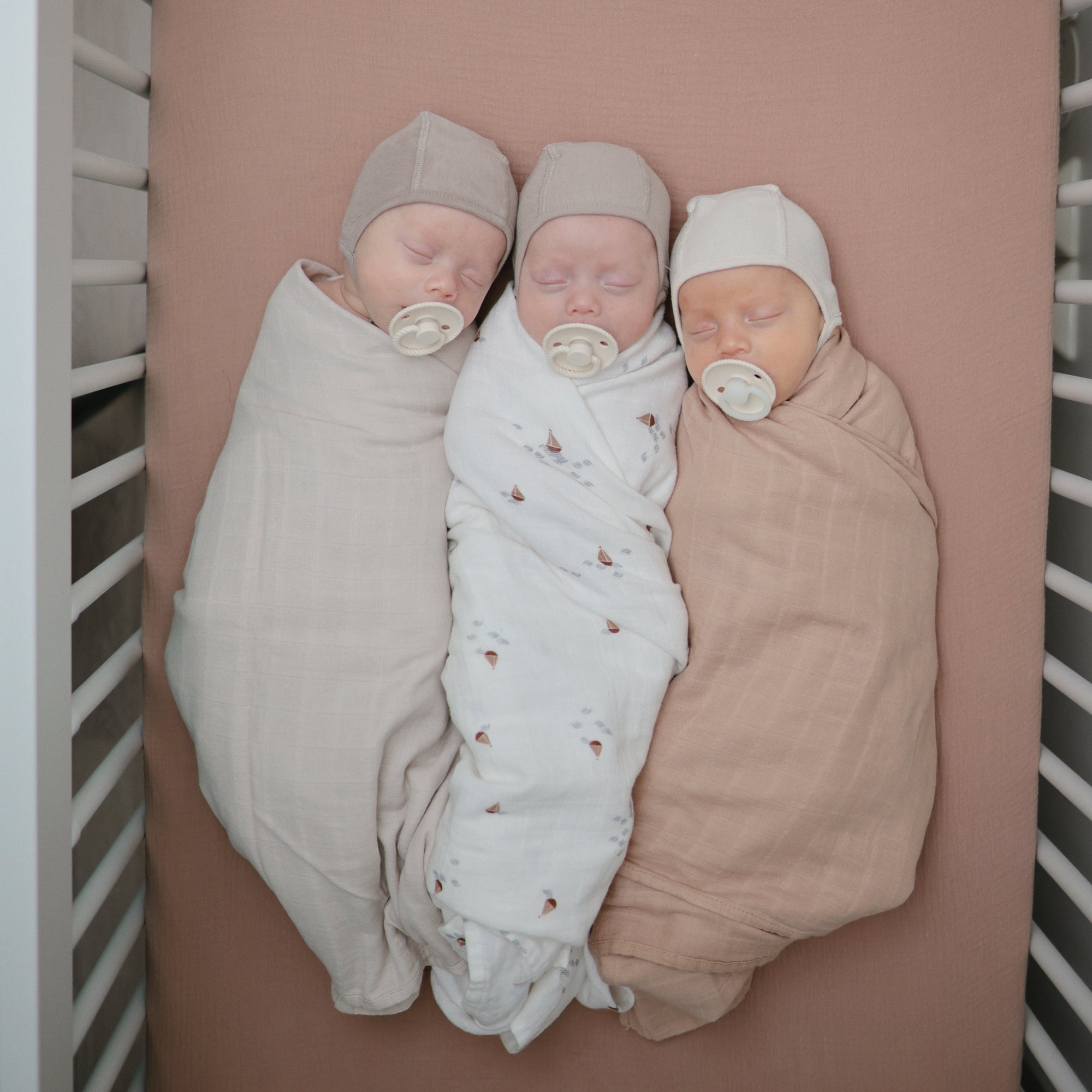 MS-211, Organic Cotton Muslin Swaddle Blanket