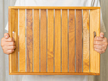Teak Wood Serving Tray