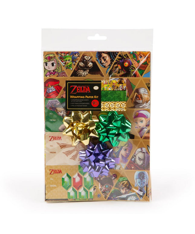 The Legend of Zelda Wrapping Paper Kit 3 Sheets
