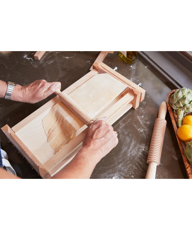 Italian Pasta Chitarra with Rolling Pin - Small