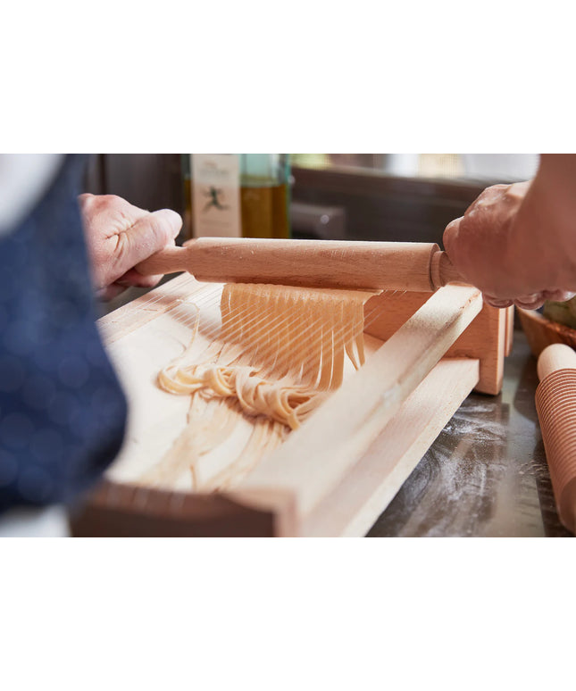 Italian Pasta Chitarra with Rolling Pin - Large