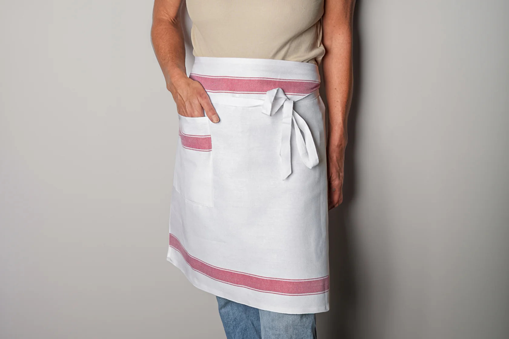 Classic Italian Bistro Style Apron