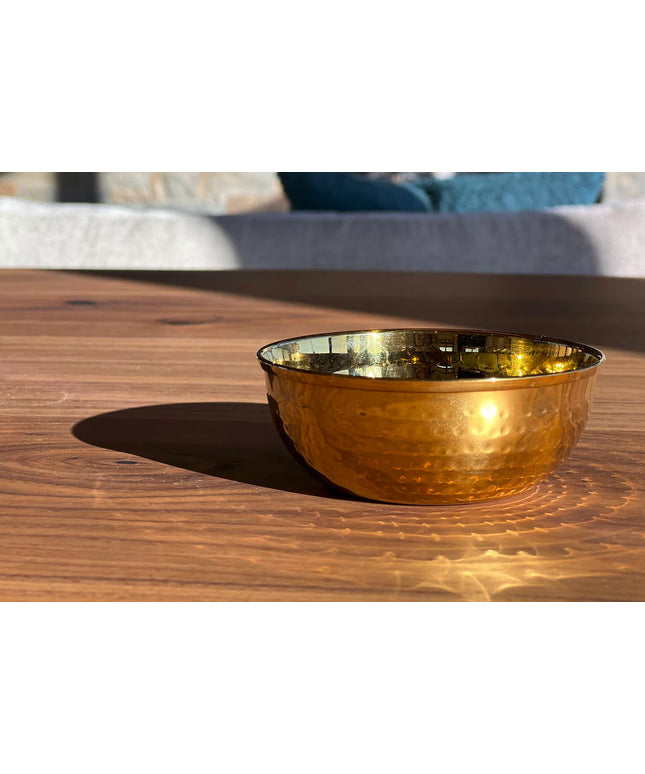 Dal Serving Bowl - Hammered Stainless Steel - Set of 4