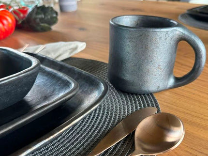 Longpi Pottery Mug - Set of 4