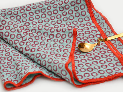 Punjabi Block Print Napkins - Set of 4