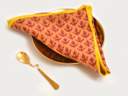 Punjabi Block Print Napkins - Set of 4