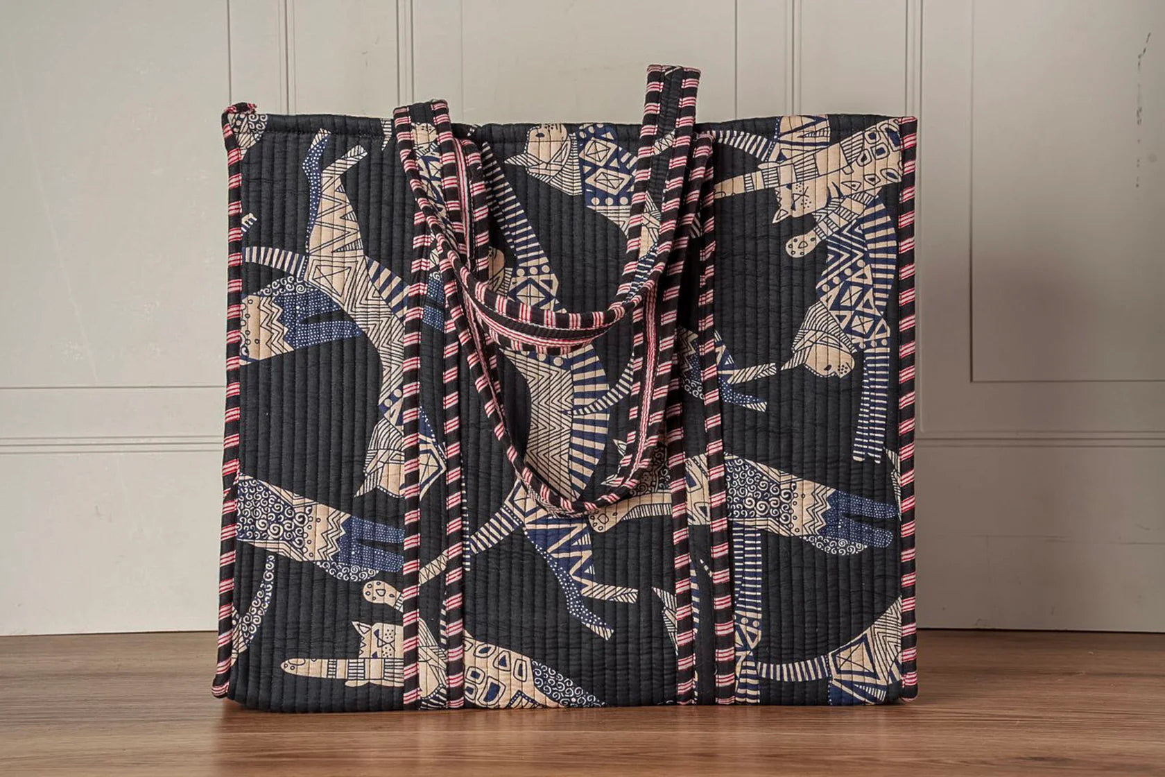 Quilted Feline Totes