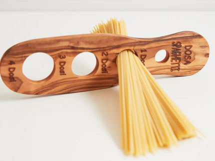 Italian Olivewood Spaghetti Measurer