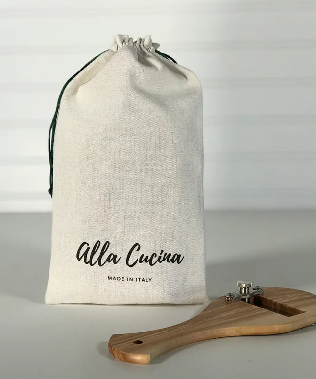 Italian Olivewood Truffle Slicer