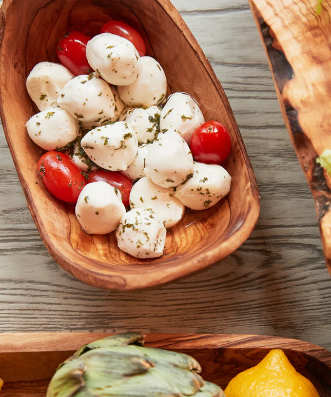 Italian Olivewood Serving Bowl