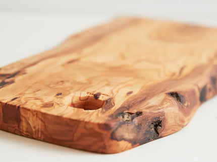 Italian Olivewood Charcuterie Board - with Hole