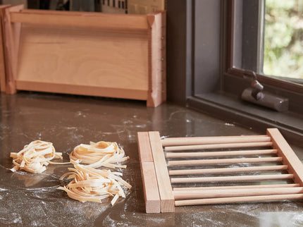 Italian Beechwood Collapsible Pasta Drying Rack