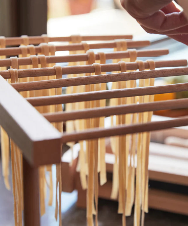 Italian Beechwood Collapsible Pasta Drying Rack