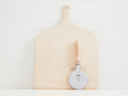 Italian Pizza Making Set with Peel & Slicer