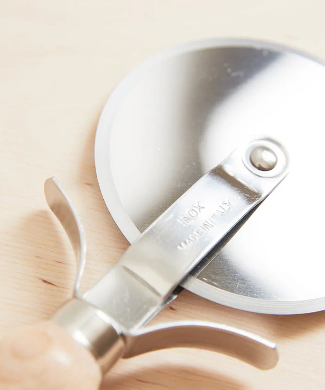 Italian Pizza Making Set with Peel & Slicer