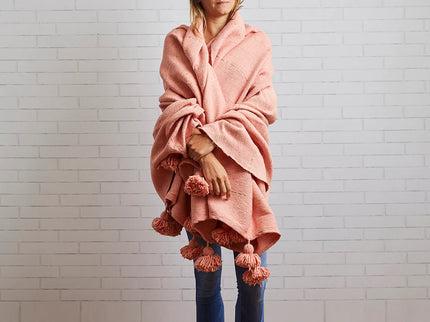 Moroccan Tasseled Blankets