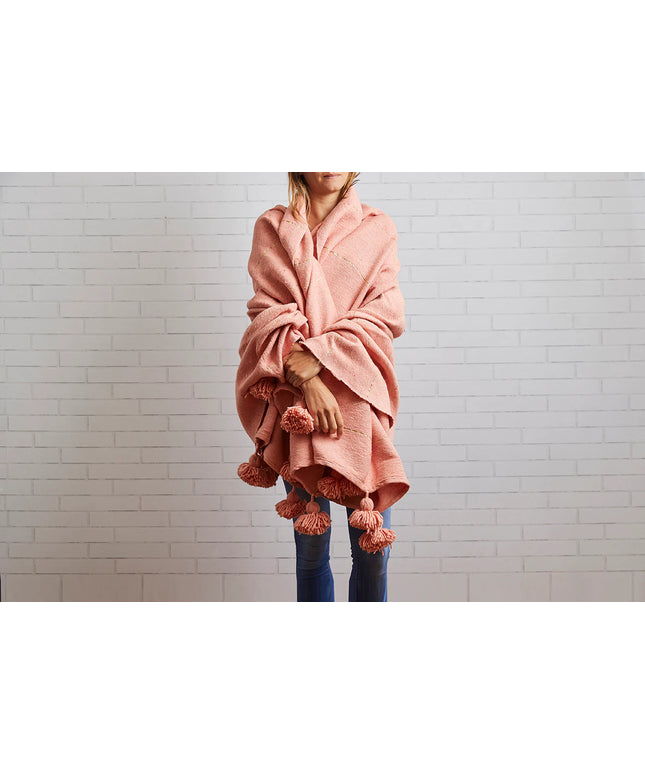 Moroccan Tasseled Blankets