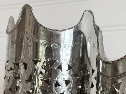 Berber Silver Wine and Bottle Holder