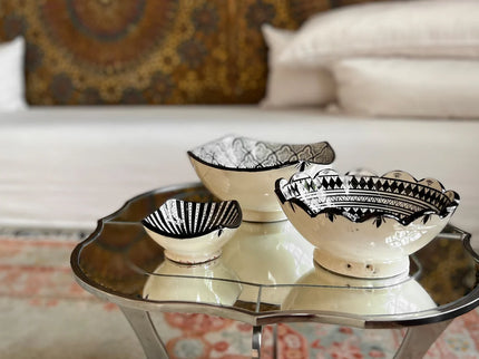 Moroccan Ceramic Nesting Bowls