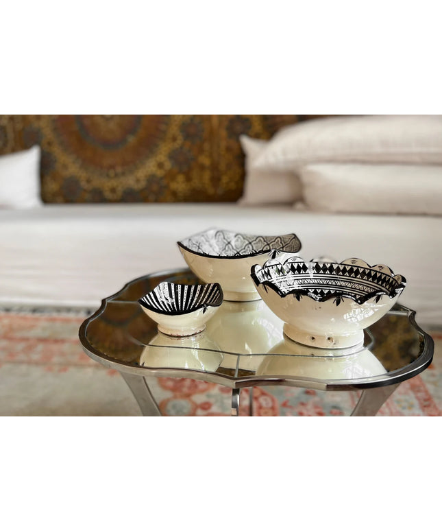 Moroccan Ceramic Nesting Bowls