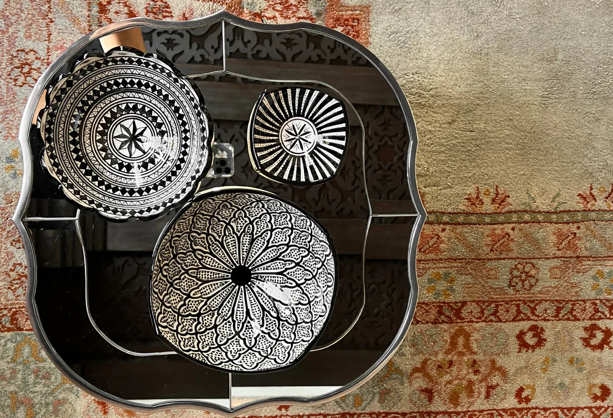 Moroccan Ceramic Nesting Bowls