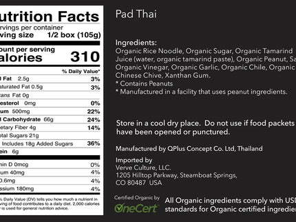 Thai for Two - Pad Thai