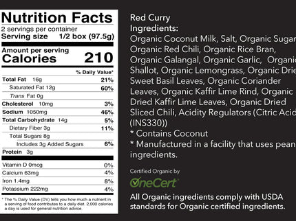 Thai for Two - Organic Red Curry Kit