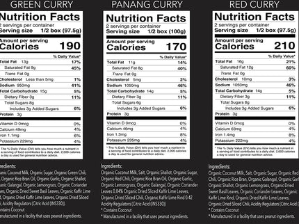 Thai for Two - Organic Curry Sampler Set