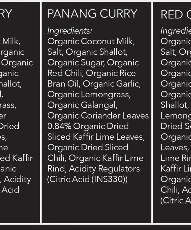 Thai for Two - Organic Curry Sampler Set