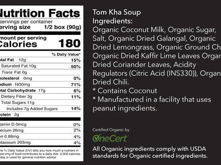 Thai for Two - Organic Tom Kha Soup