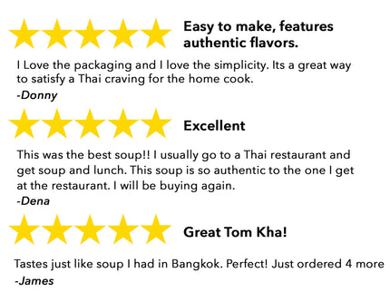 Thai for Two - Organic Tom Kha Soup