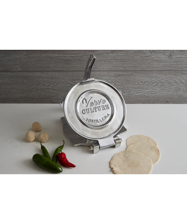XL Tortilla Press - Polished Aluminum